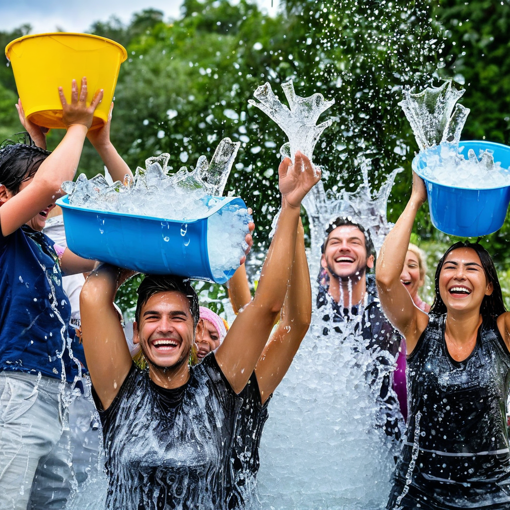 What was the main goal of the Ice Bucket Challenge?