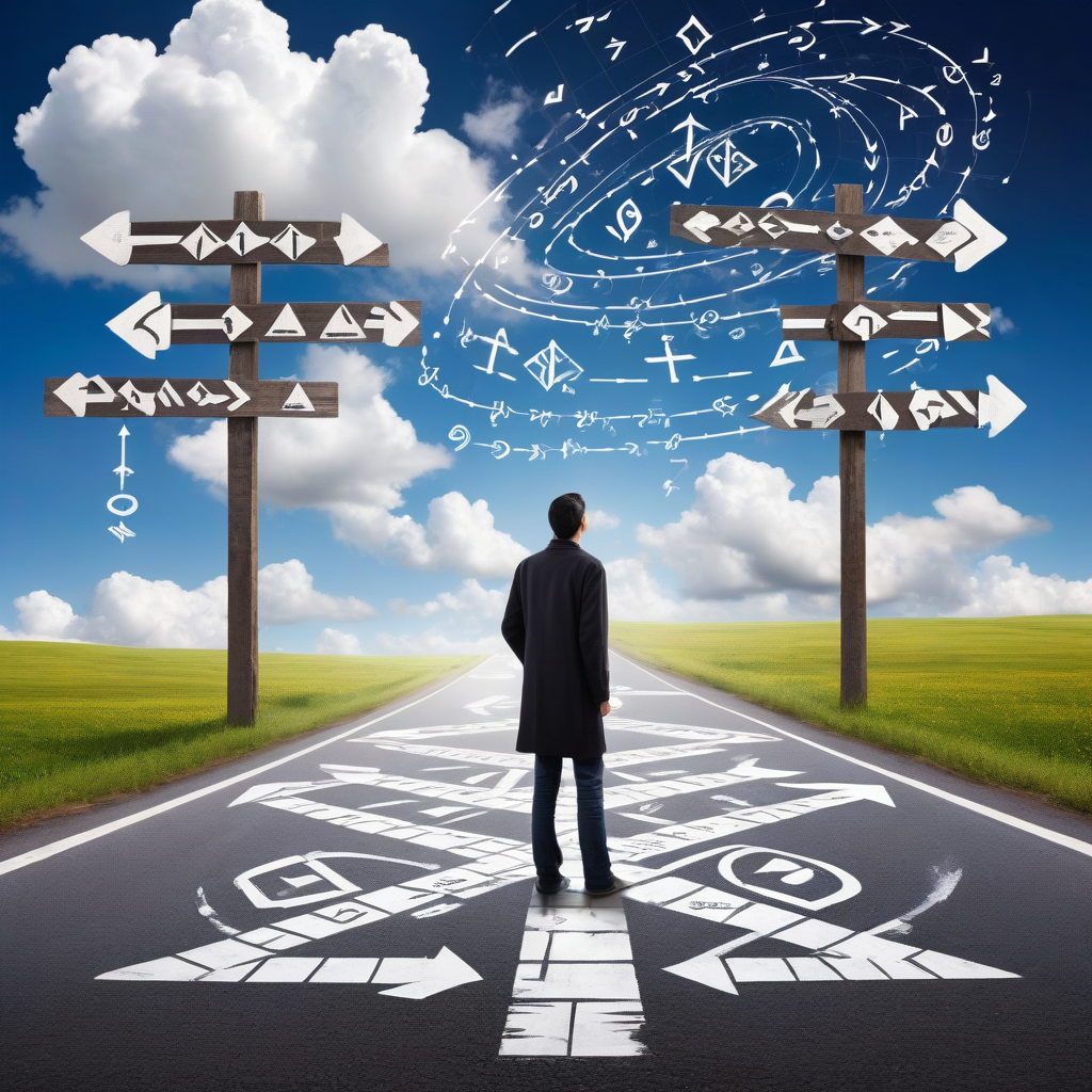 When faced with a big decision, you typically: