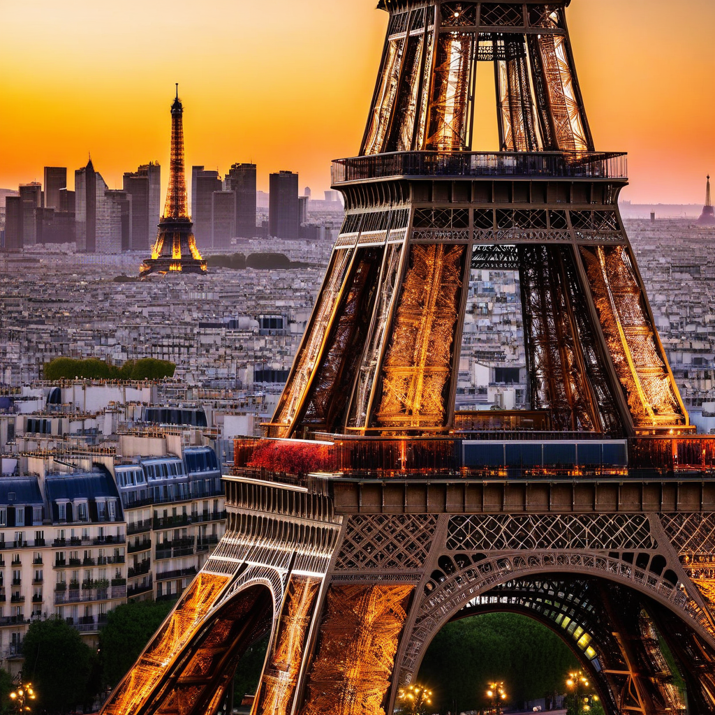 Where is the Eiffel Tower located?