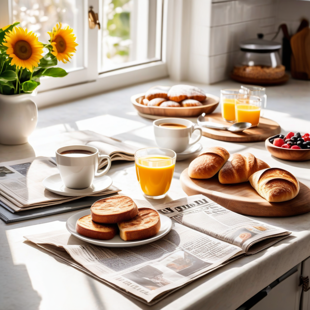 How do you usually start your day?