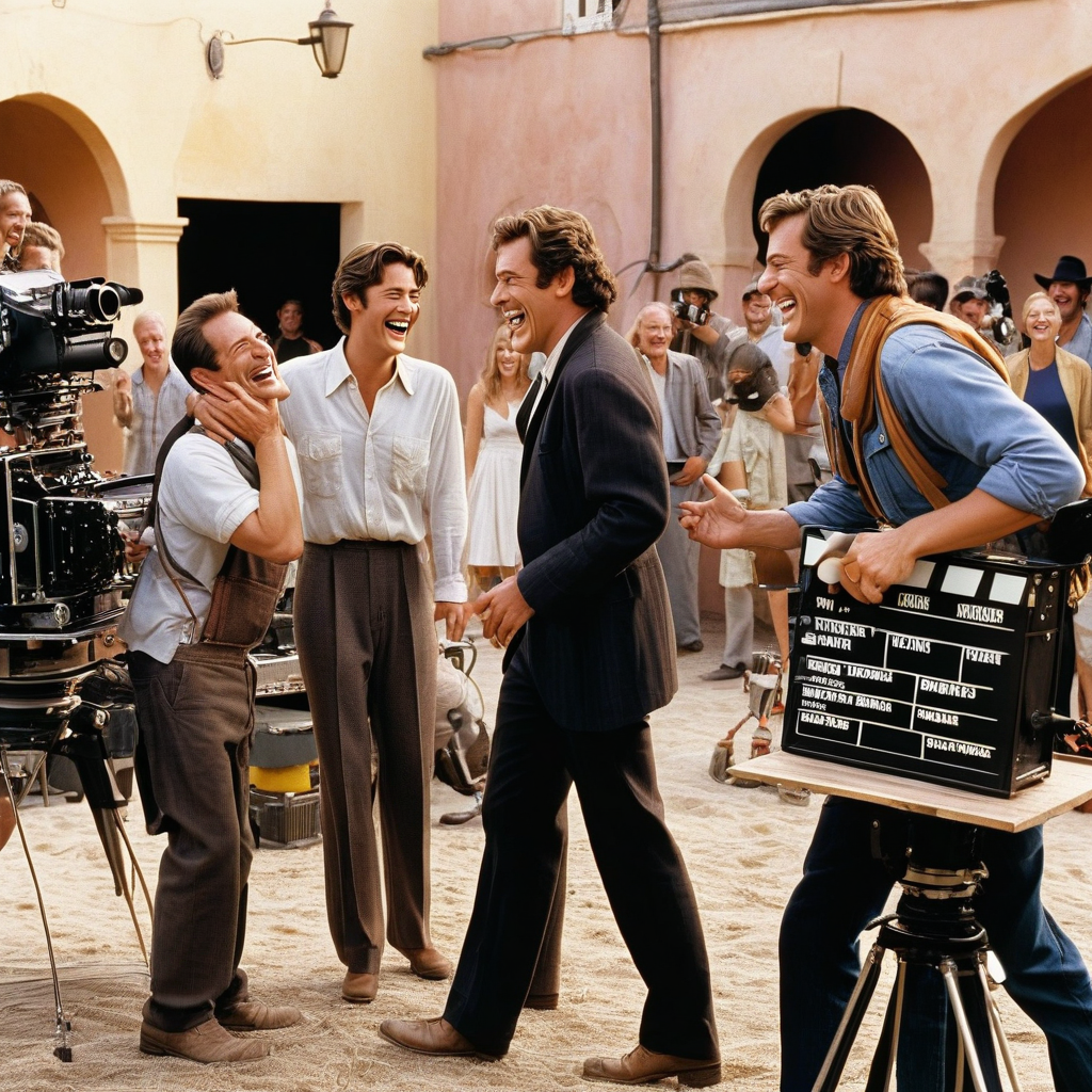 Which celebrity couple met on the set of a movie in 2001 and later got married in 2015?