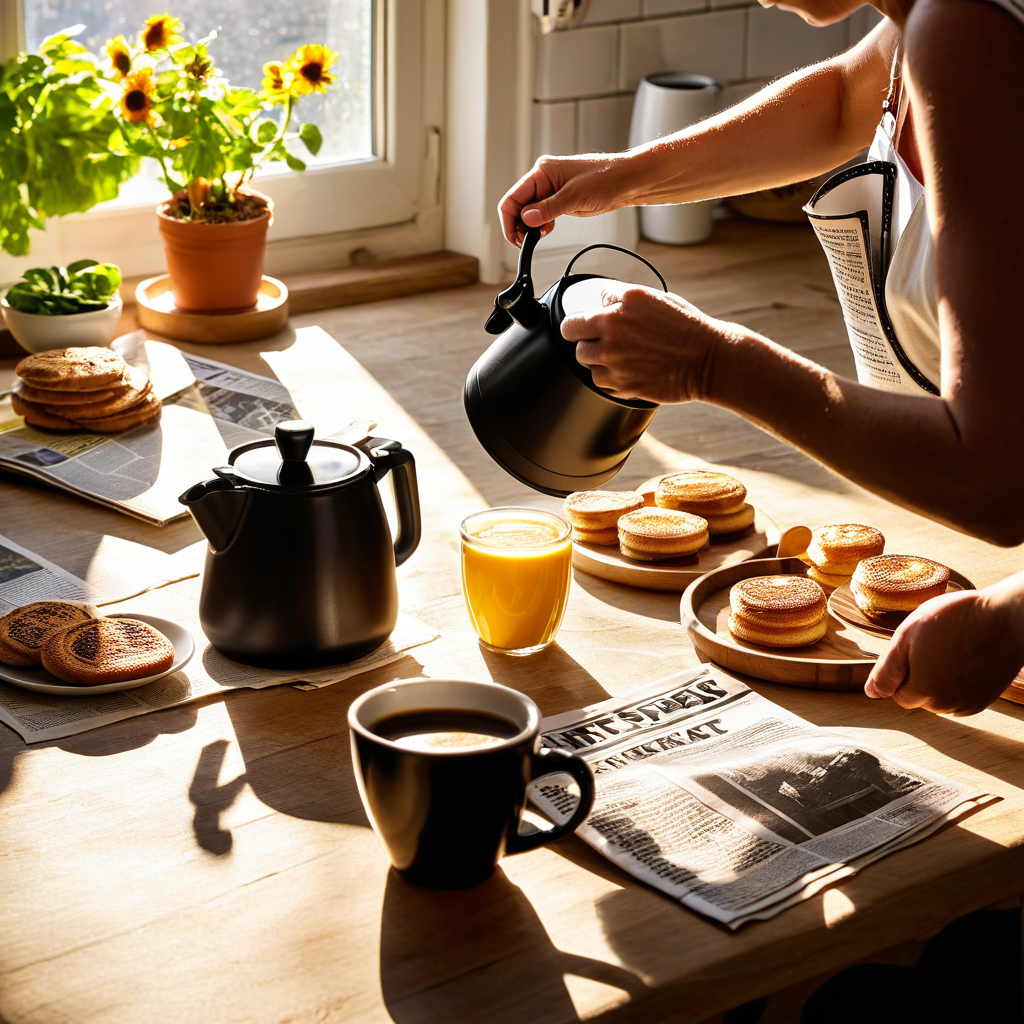 How do you usually start your day?